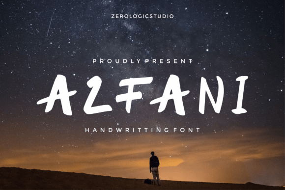 Alfani: A Casual Handwritten Font for Creative Branding Projects