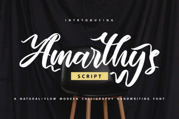Amarthys: Modern Handwritten Font for Elegant Web Design