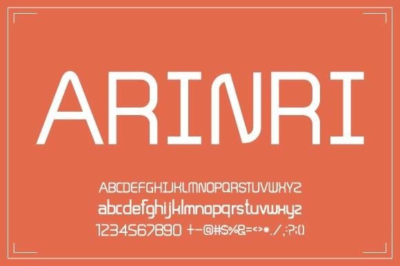 Arinri: A Bold Script Font for Handmade Labels, Invitations, and Packaging