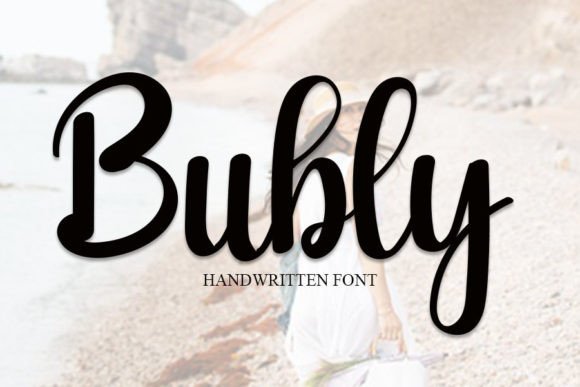 Bubly: A Modern Handwritten Font for Elegant Web Design