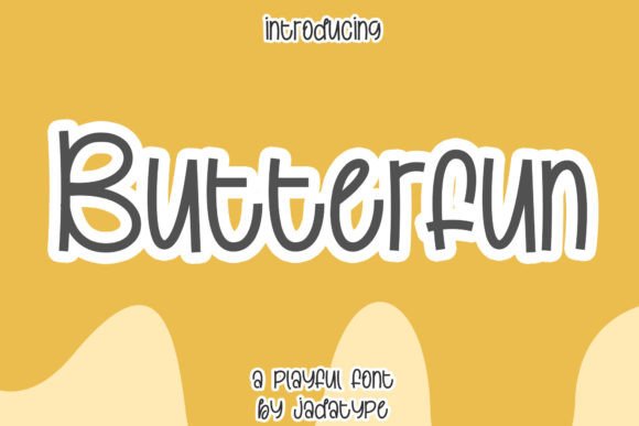 Butterfun: A Playful Handwritten Font for Creative Editorial Design