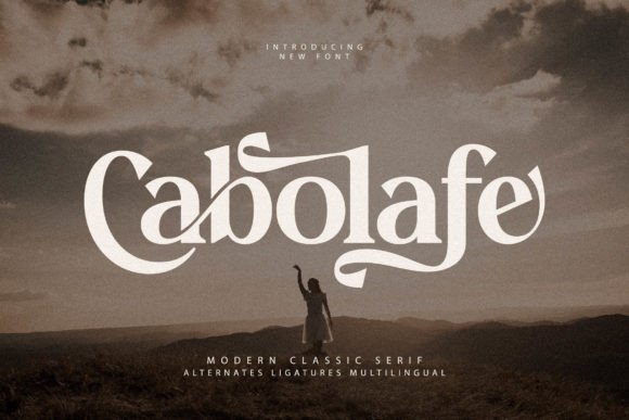 Cabolafe: A Stylish Serif Font for Crafters and Product Designers