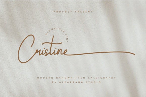 Cristine: A Stylish Handwritten Font for Modern Marketing Campaigns