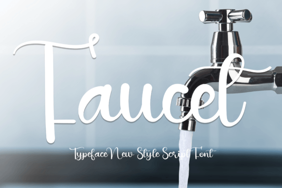 Faucet: A Sweet Script Handwritten Font for Creative Designs