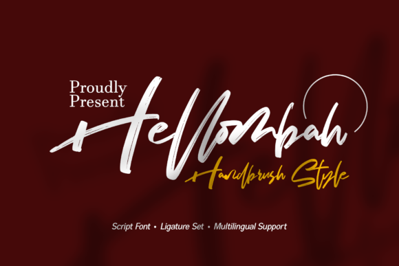 Hellombah: A Handmade Maker’s Review of the Elegant Brush Font for Creative Branding