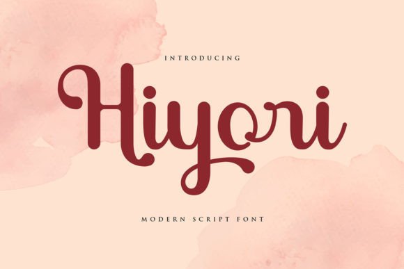 Hiyori: A Handwritten Font That Elevates Your Handmade Branding