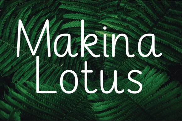 How Makina Lotus Font Can Elevate Your Small Business Branding