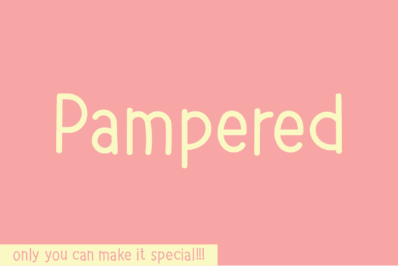 How the Pampered Font Adds Personality to Social Media and Brand Campaigns