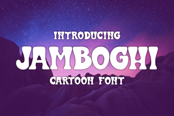 Jamboghi: A Bold Serif Font for Makers and Brand Designers