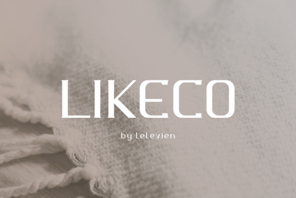 Likeco: A Stylish Serif Font That Elevates Small Business Branding