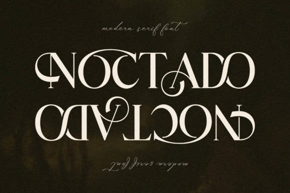 Noctado: A Modern Serif Font for Elegant Branding and Digital Campaigns