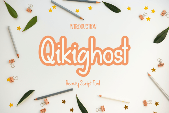 Qikighost: A Sweet Handwritten Font for Real Branding Projects
