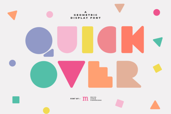 Quick Over: A Stylish Decorative Font for Modern Web Design
