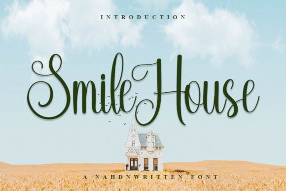 Smile House: A Stylish Script Handwritten Font for Modern Designers