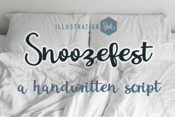 Snoozefest: A Playful Handwritten Font for Creative Projects