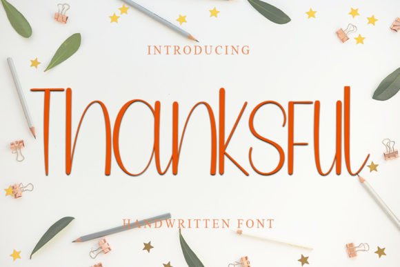 Thanks Ful: A Handwritten Font for Elegant Digital Branding