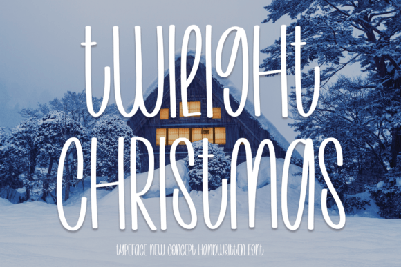 Twilight Christmas Font: A Stylish Touch for Editorial and Branding Projects