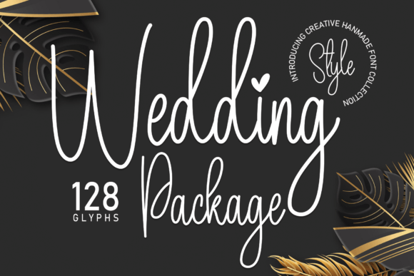 Wedding Package: A Timeless Handwritten Font for Campaign Branding